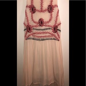 Piper Embroidered Mini Dress